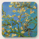 Posavasos Vincent van Gogh - Floreciente árbol de almendros<br><div class="desc">El floreciente árbol de almendros (1890) de Van Gogh es una antigua pintura post impresionsionismo de arte fino de vida floral. Una rama de un almendro en flor en un jardín de primavera con el cielo azul en el fondo. Hermosas flores blancas florecientes. Sobre el artista: Vincent Willem van Gogh...</div>