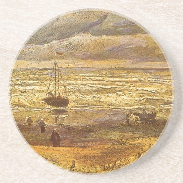 Posavasos Vincent van Gogh - Mar en Scheveningen (Frente)
