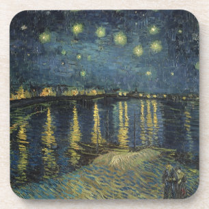 Posavasos Vincent van Gogh Noche estrellada sobre el Ródan