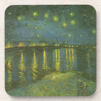 Posavasos Vincent van Gogh - Noche estrellada sobre el Ródan