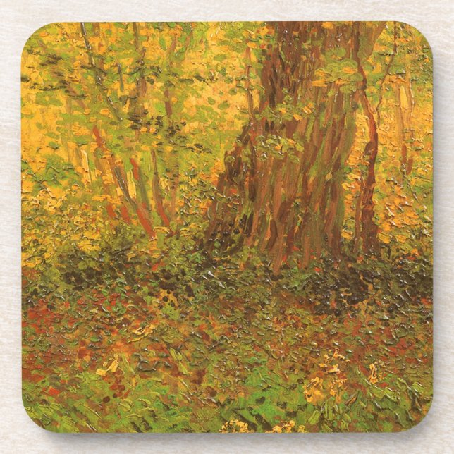 Posavasos Vincent van Gogh - Sotobosque (Frente)