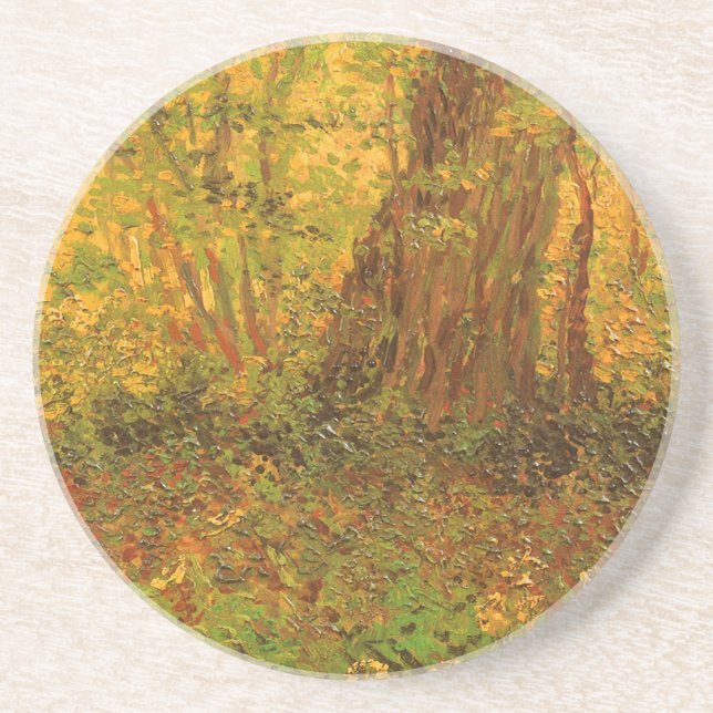 Posavasos Vincent van Gogh - Sotobosque (Frente)