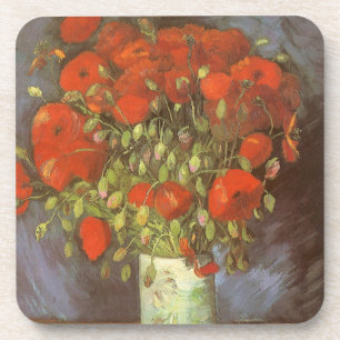 Posavasos Vincent van Gogh Still Life Vase con los lapiceros