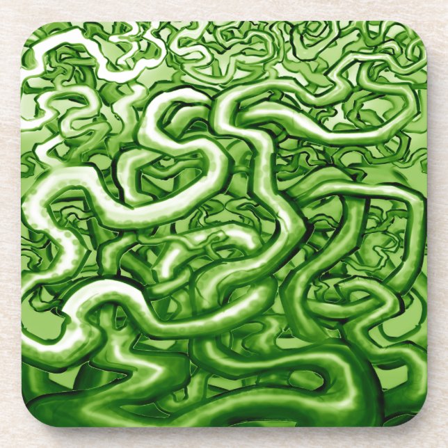 Posavasos Vines GREEN (Frente)