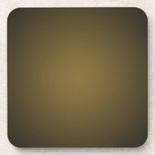 Posavasos Viñeta granulada de color bronceado y negro de mod