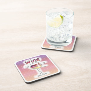 POSAVASOS VINO, MÁS VINO, AÚN MÁS VINO