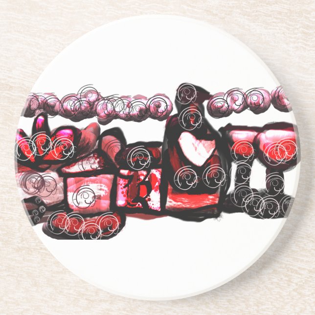 Posavasos Vino rojo (Frente)