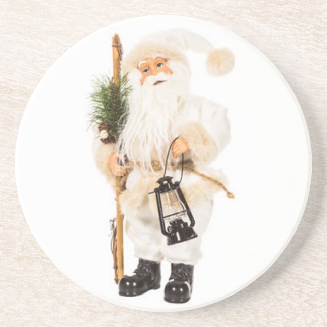 POSAVASOS ***VINTACIÓN SANTA*** SANDSTONE COASTER (Frente)