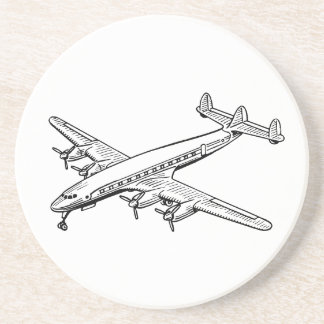 Posavasos Vintage Airliner