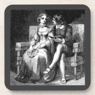 Posavasos Vintage Art Cork Coaster