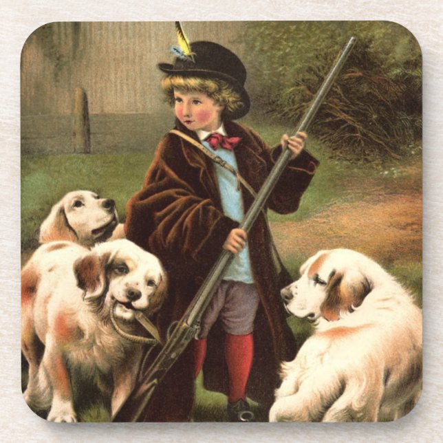 Posavasos Vintage Art Cork Coaster (Frente)