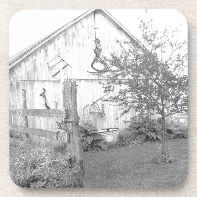 Posavasos Vintage Barn (Frente)