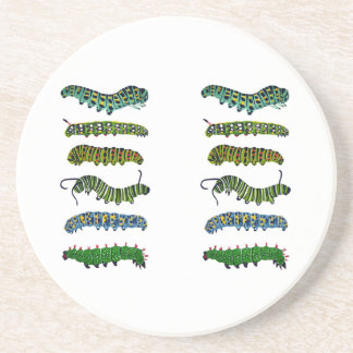 Posavasos Vintage Caterpillar Illustration Mug 