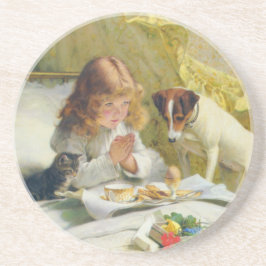 Posavasos Vintage Charles Burton Barber Suspense