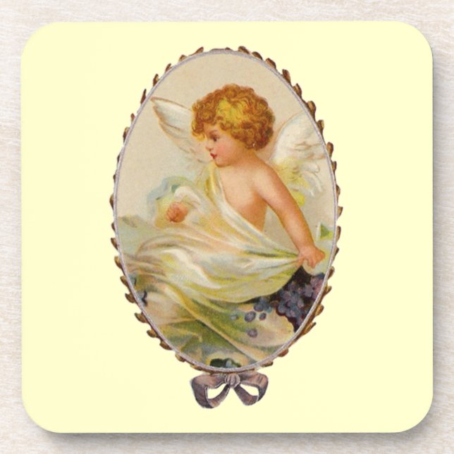Posavasos Vintage Cherub (Frente)