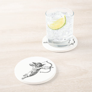 Posavasos Vintage Cherub Angel Cupid Love