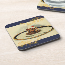 Posavasos Vintage chintz cup saucer cacao victoriano elegant