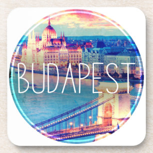 Posavasos Vintage de Budapest, círculo