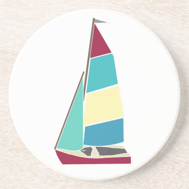 Posavasos Vintage Dinghy (Frente)