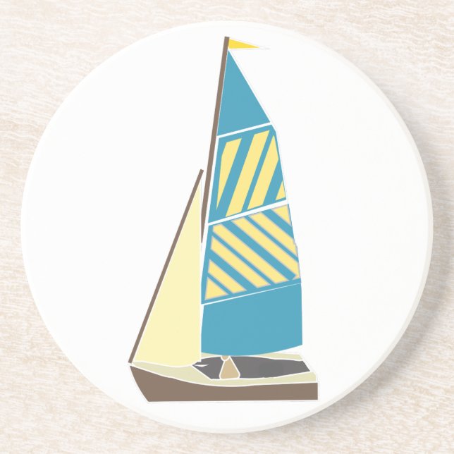 Posavasos Vintage Dinghy (Frente)