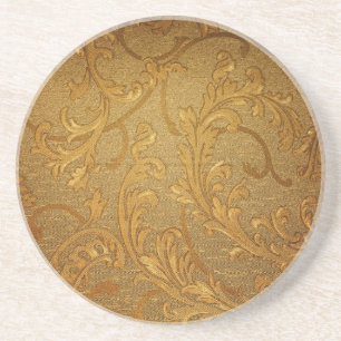 Posavasos Vintage,elegante,rústico dorado, victoriano,terci