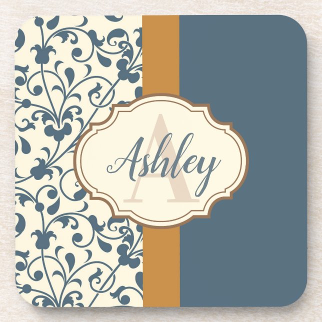 Posavasos Vintage floral (Frente)