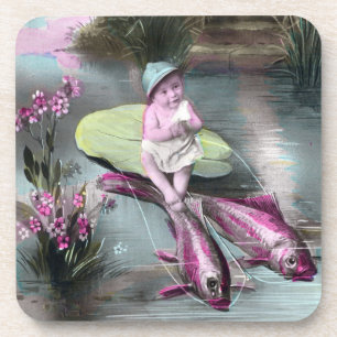 Posavasos Vintage French April Fool
