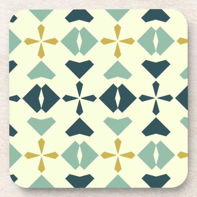 Posavasos Vintage Geometric Pattern (Frente)