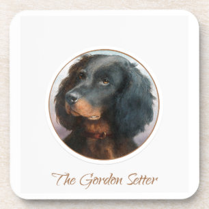 Posavasos Vintage Gordon Setter