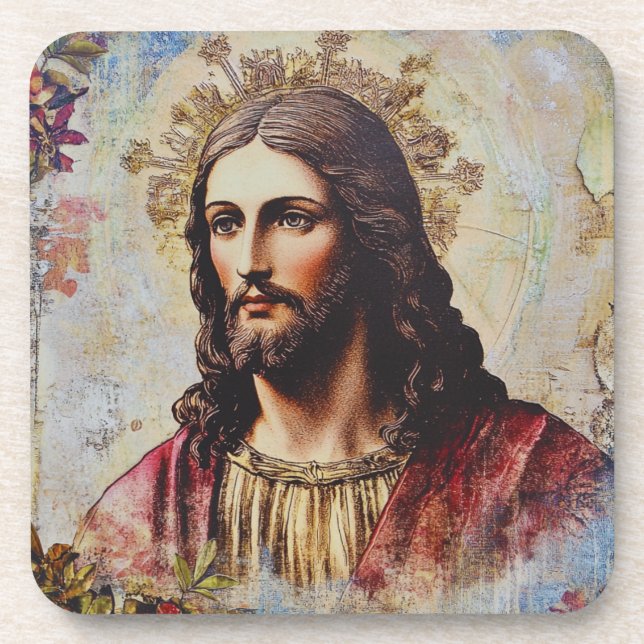 Posavasos Vintage Jesus Religious (Frente)