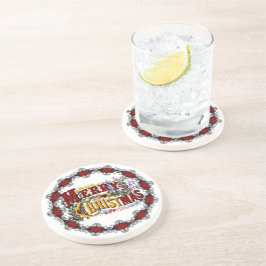 Posavasos Vintage Merry Christmas Coasters