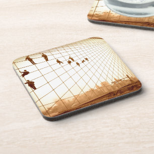 Posavasos Vintage Painters Brooklyn Bridge