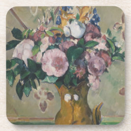 Posavasos Vintage Paul Cezanne Vase de flores