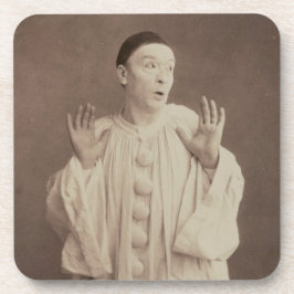 Posavasos Vintage Pierrot Clown