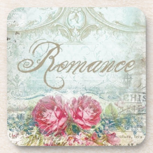 Posavasos Vintage Romanace floral