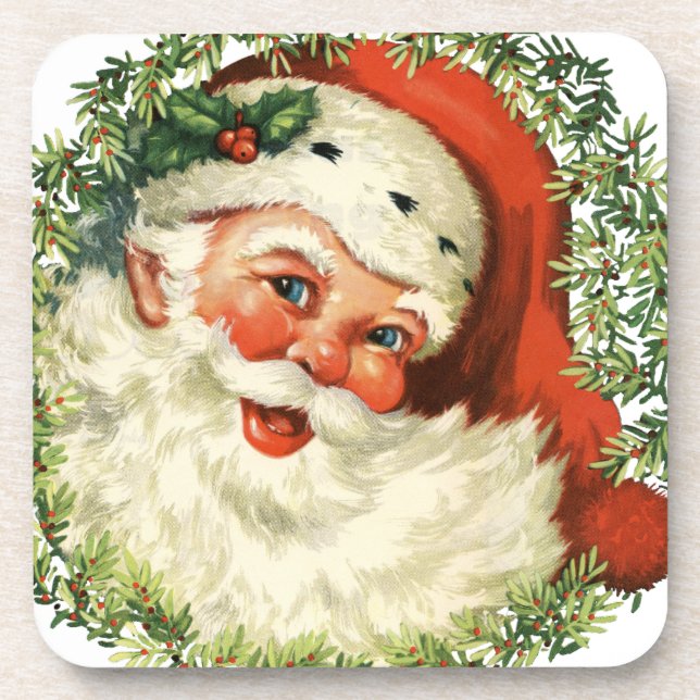 Posavasos Vintage Santa (Frente)