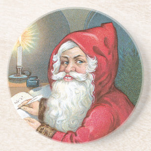 Posavasos Vintage Santa Claus Coaster