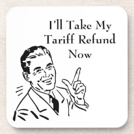 Posavasos Vintage Tariff Refund Check