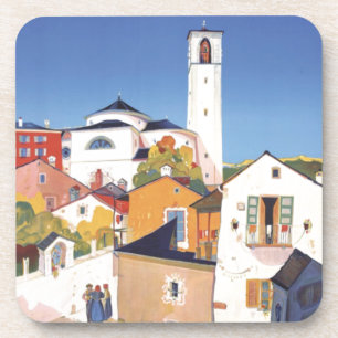 Posavasos Vintage Ticino Tessin Canton Suiza