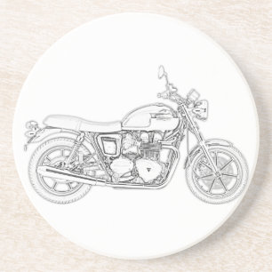 Posavasos Vintage Triumph