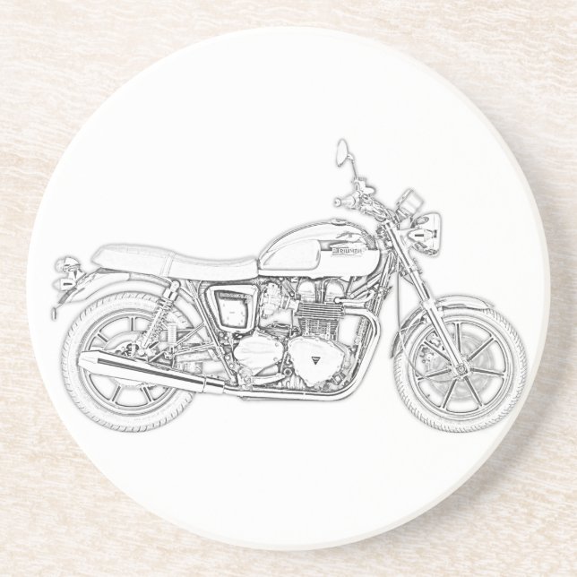 Posavasos Vintage Triumph (Frente)