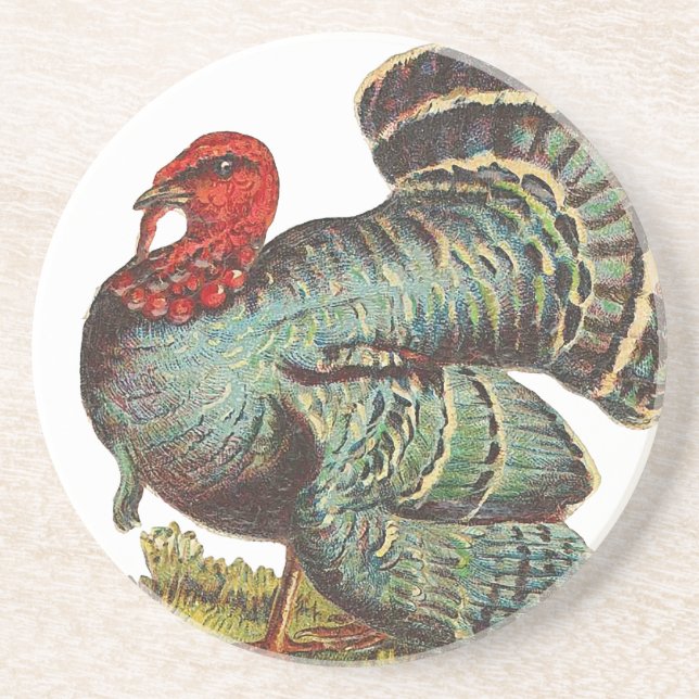 Posavasos Vintage Turkey (Frente)