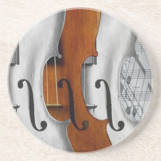 Posavasos Violins Coaster (Frente)