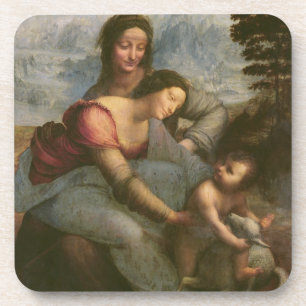 Posavasos Virgen y niño con St Anne, c.1510