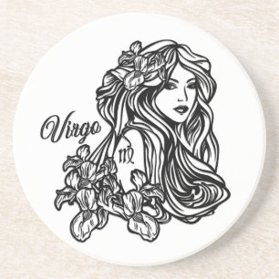 Posavasos Virgo El Vidrio Virgen Del Zodiaco