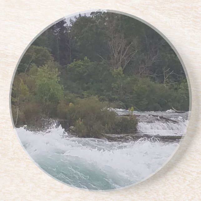 Posavasos Visita turística a las cataratas del Niágara (Frente)