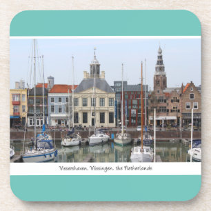 Posavasos Vissershaven View, Vlissingen, Países Bajos