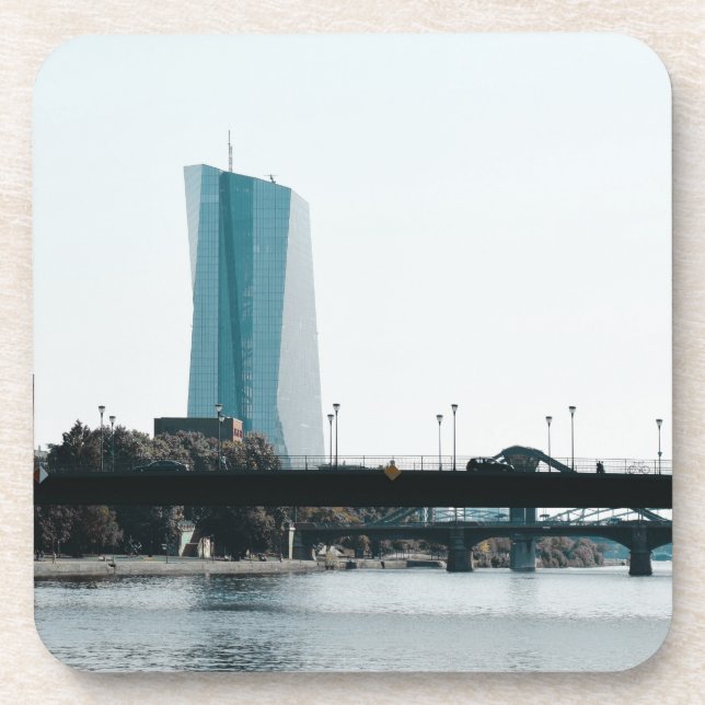 Posavasos Vista de Fráncfort (Frente)