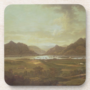 Posavasos Vista de los lagos y de las montañas de Killarney