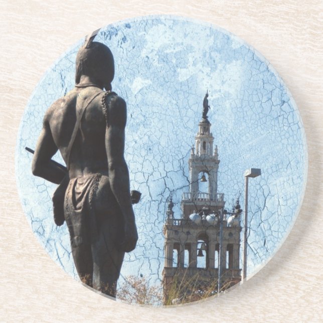 Posavasos Vista de Plaza (Frente)